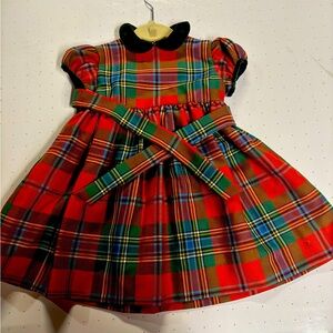 Oscar de la Renta Tartan Kids  Dress NWT 2yo